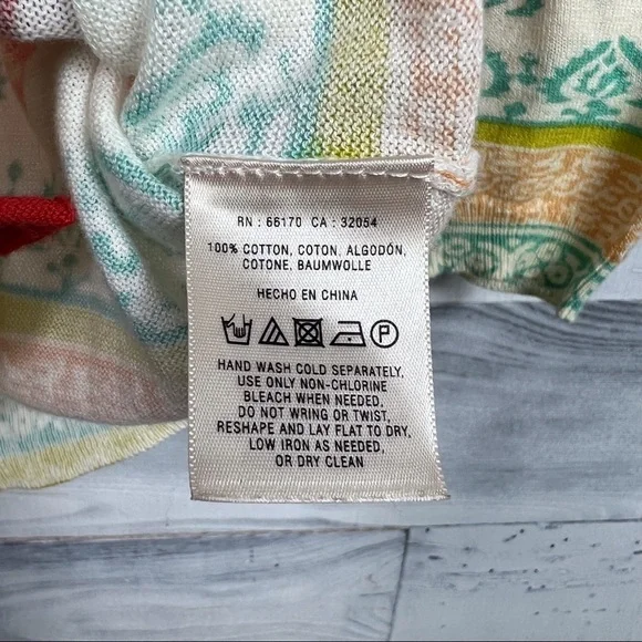 ❌SOLD❌Moth Patterned Cardigan Sweater - Picture 4 of 5